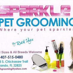 SPARKLE  PET GROOMING SALON & BOUTIQUE LLC, 523 south Chickasaw trail, Orlando, 32825